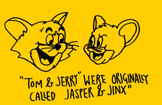 devlx's tweet image. Did you know? Cartoon characters Tom and Jerry were originally called Jasper and Jinx! #FunFacts #DevelopmentLogics