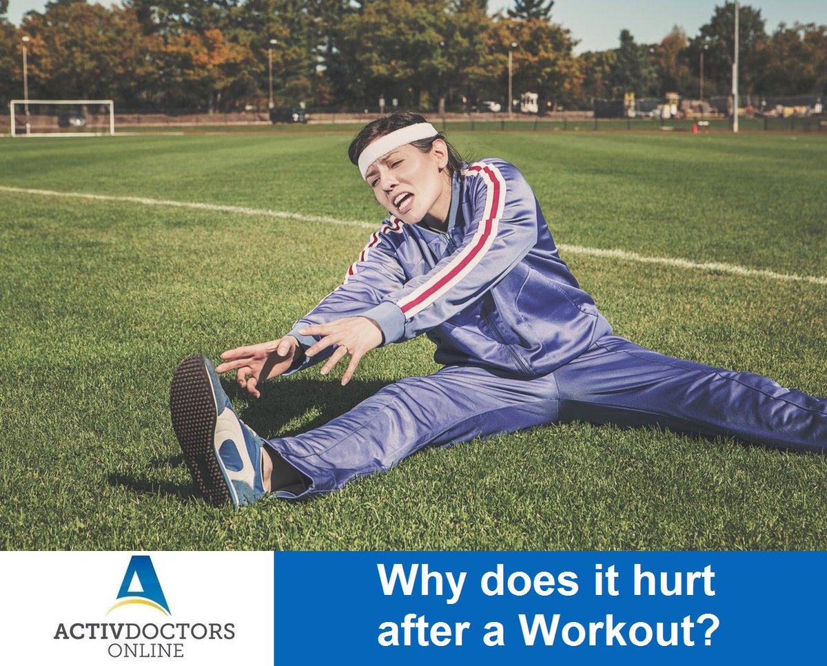 ADOIndia's tweet photo. #ActivHealth #WorkOut
Why does it hurt after a Workout? 
Read More https://t.co/Idn0zvNZCs https://t.co/R7xyPCTYY6