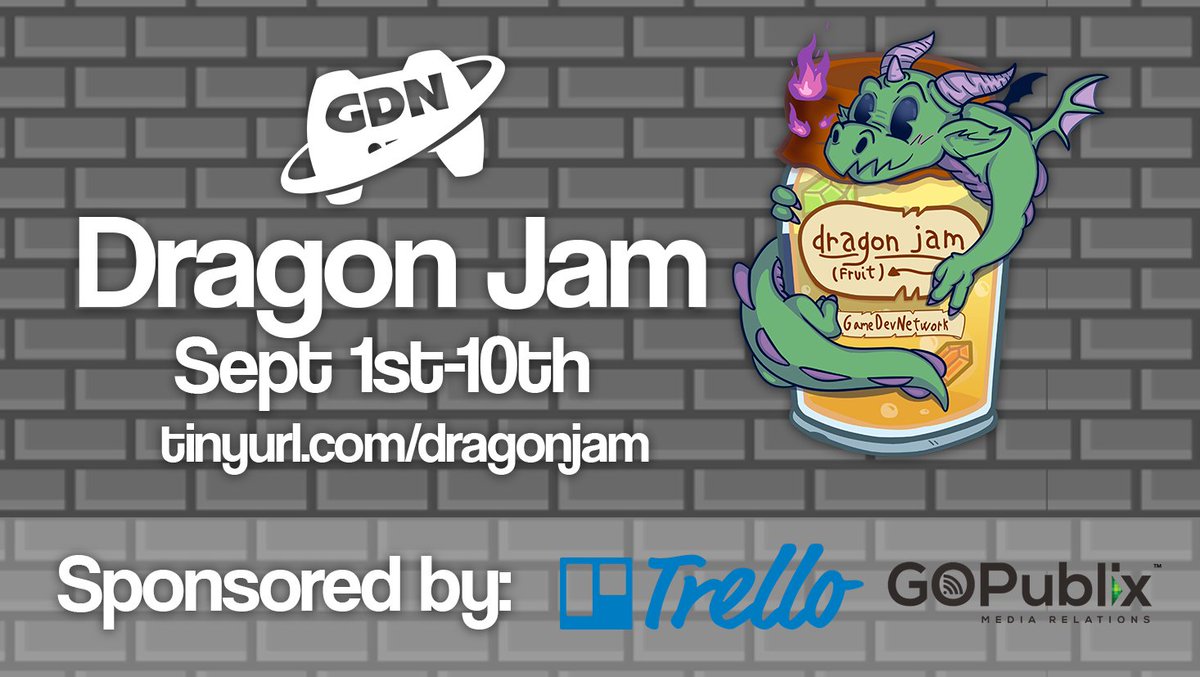 LiamSorta's tweet image. Hey you, #gamedev #indiedev person. #DragonJam starts in a few days!  Sign up and win cool things / make cool stuff: itch.io/jam/game-dev-n…