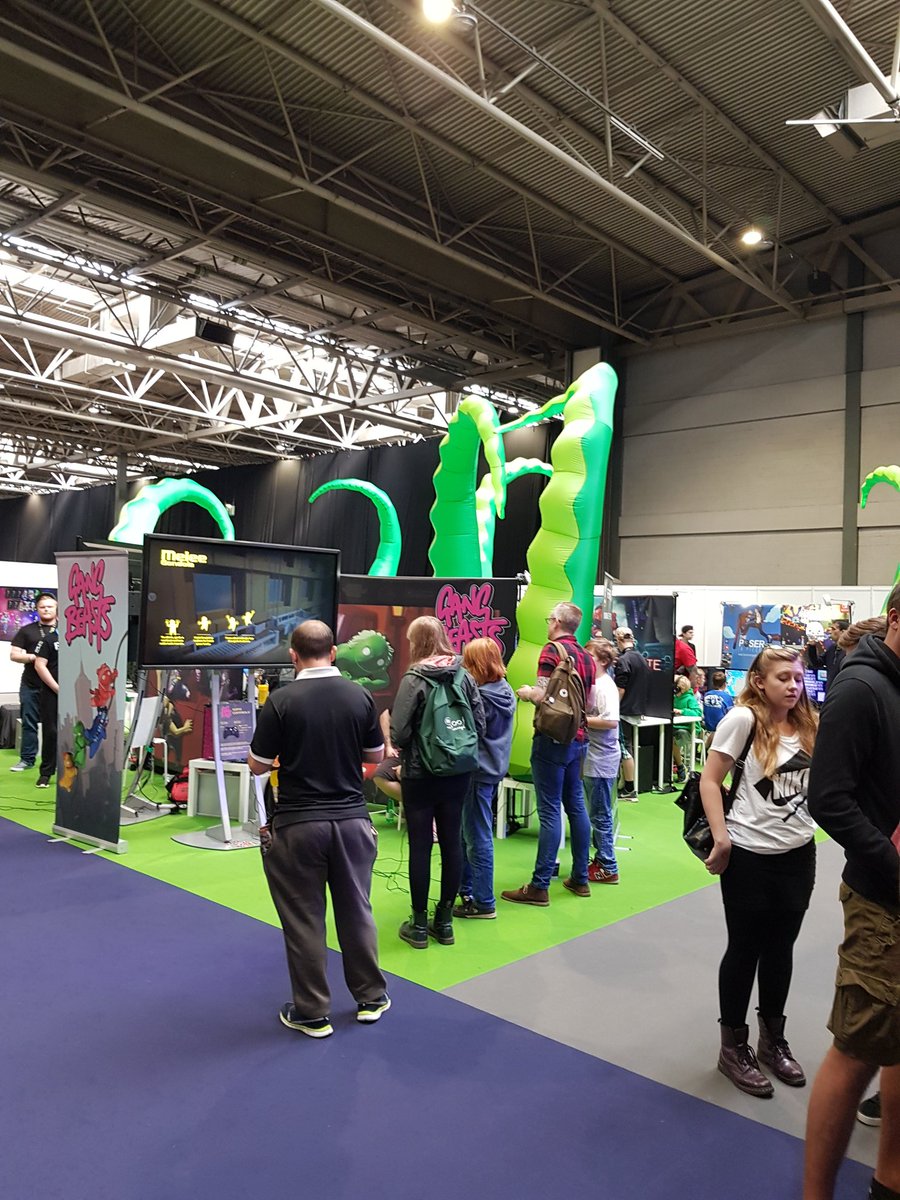 Coatsink's tweet photo. The final day of #i61 on this sunny bank holiday Monday. Swing by the Tentacle Collective to play @AugmentedEmpire, @ShuTheGame &amp; #Esper2 https://t.co/6k3tIl4rJW