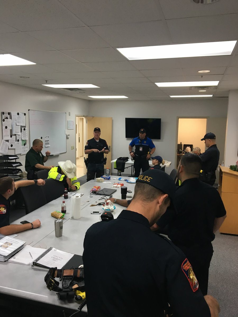 MVPD briefing of Officers.