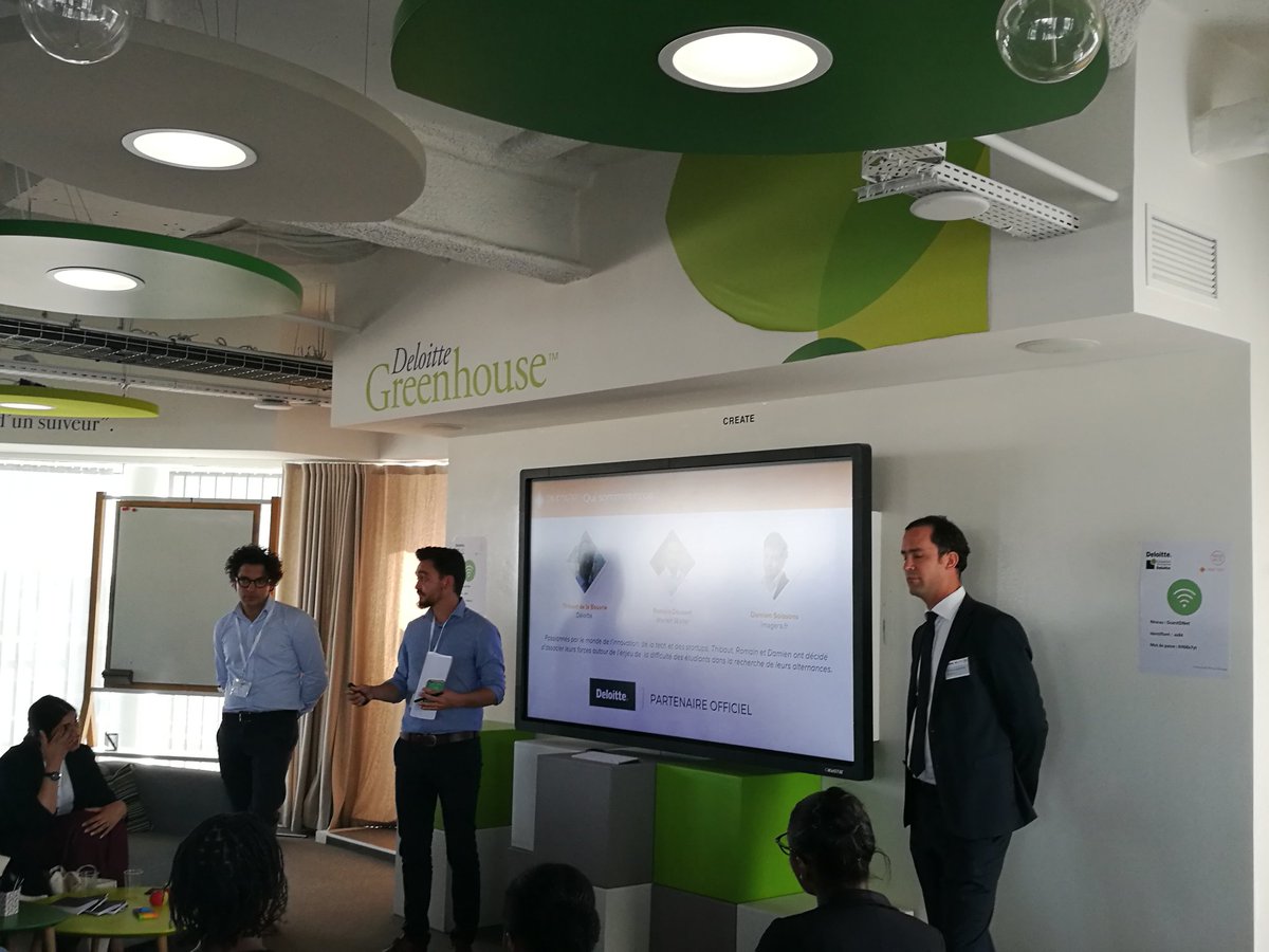 @frgreenhouse @deloitte Lancement de @pimpmyappFR !une énergie qui donne la pêche !bravo à l'équipe et aux partenaires!