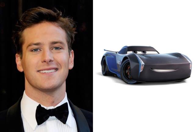 Happy 31st Birthday to Armie Hammer! The voice of Jackson Storm in Cars 3.   