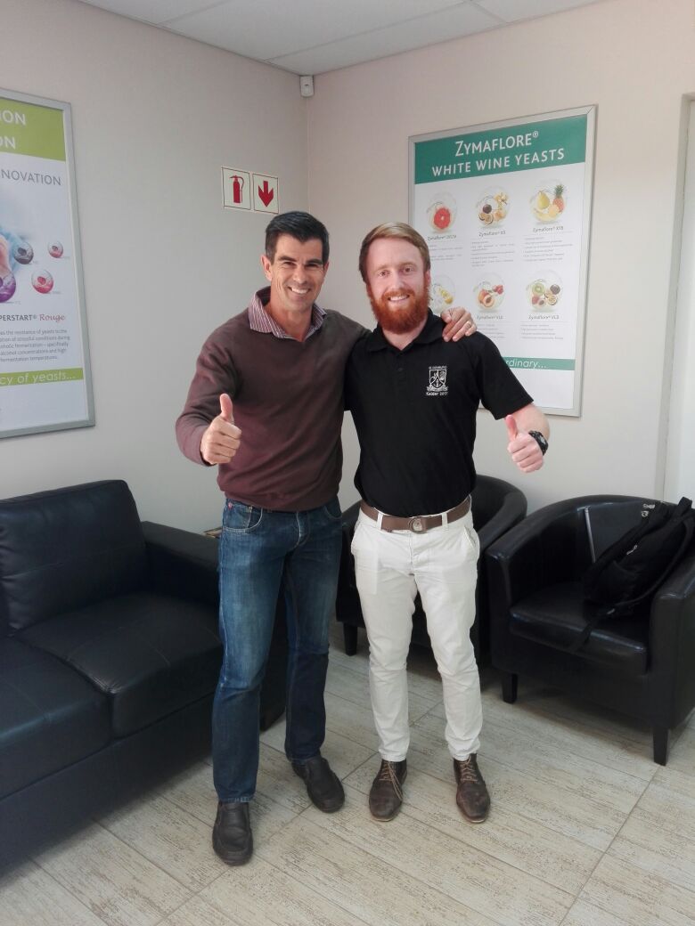 Thanks to <a href="/LaffortRSA/">Laffort South Africa</a> for helping me out with some CMC for the preparation of my MCC that is nearly going in for second fermentation.