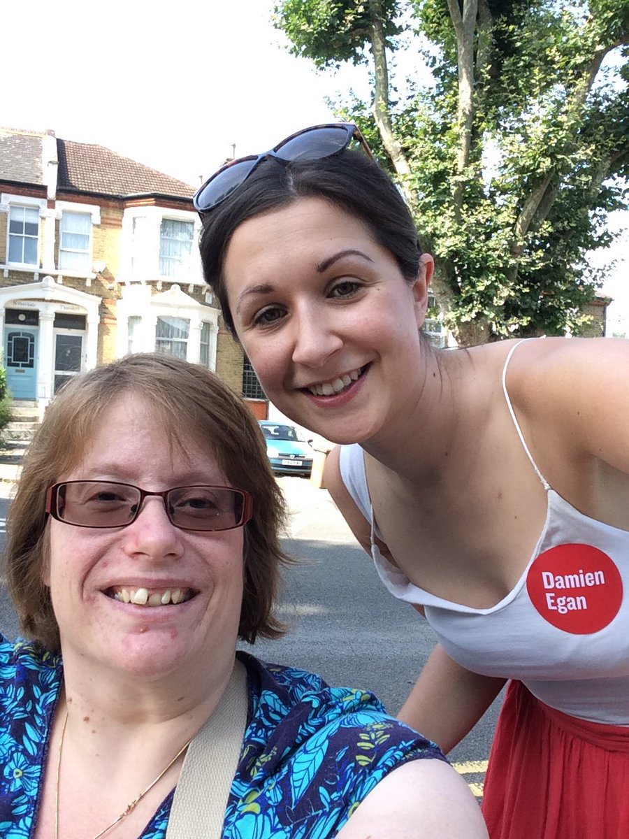 cawalsh's tweet photo. Teams out in Lewisham #withdamien on this gorgeous Bank Holiday. This is part of the 'A Team' Obvs😊😉. @RoxanneEgan @damienegan https://t.co/PGMbxVA17F