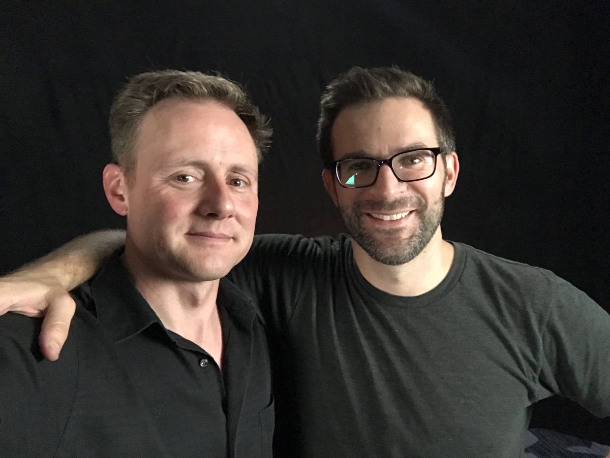 tlberglund's tweet photo. Late night studio setup with @thefuryus for community interviews tomorrow. #kafkasummit #streamingselfie https://t.co/UxS33RqDMR