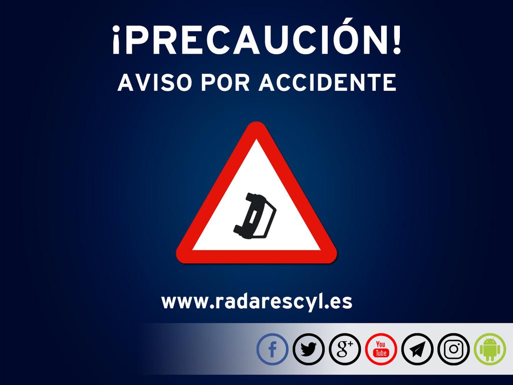 AvilaRadar's tweet photo. #Ávila
(08:27) Accidente en la N-403 aprox km 117 en el Puerto de la Paramera antes de coronar el puerto dirección Ávila https://t.co/dF39ckAFca