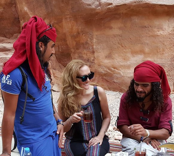 VisitJordan's tweet photo. Tea never tasted this good. Try some with the locals at #Petra :)
Photo via: hildahiary
#GoJordan https://t.co/dATYYyWO5s