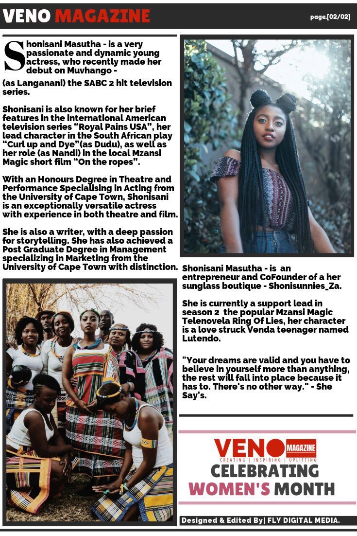 Madame_Shonsan's tweet photo. Wanna get to know me &amp; my journey so far?
Read about #ALLTHINGSSHONISANI in this weeks issue of @VenoSanya ! 

So honored to be featured 🔥👑✨ https://t.co/wpWP46WmTj