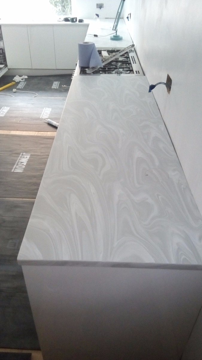RO_Surfaces's tweet photo. Grey onyx Corian we have recently fabbed and installed in gosforth stunning material  @gosforthlife @GosforthLocal @coriandesign @cdukltd https://t.co/uRIM3mUAyc