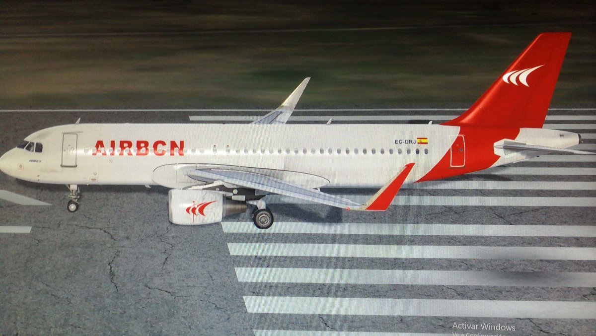 VirtualairlineW's tweet image. @AirBCNva presenta a toda la comunidad su librea oficial para su flota. #ivao
