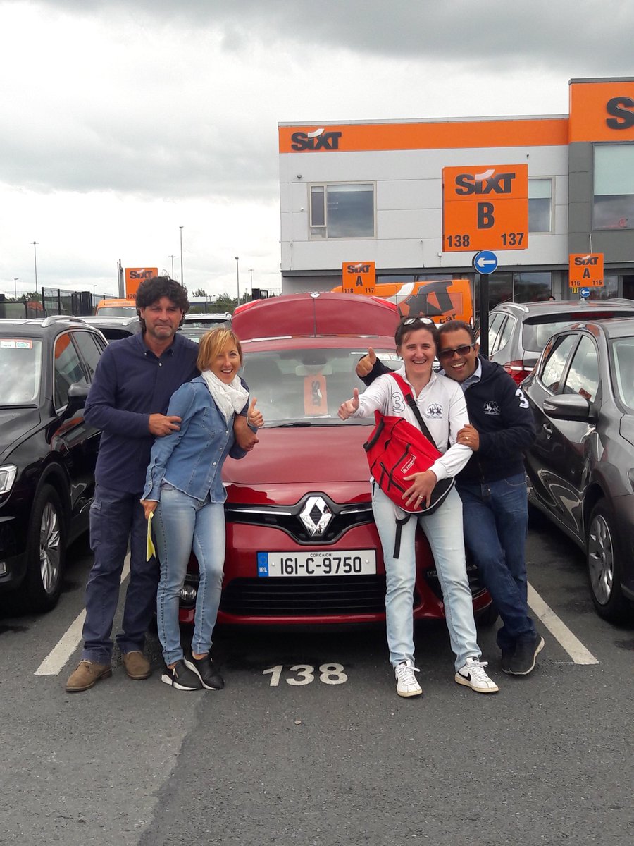 Setting out on the Italian Job in Ireland. It was great meeting you, Have fun on your journey #SixtIreland#DriveSixt#familyfun