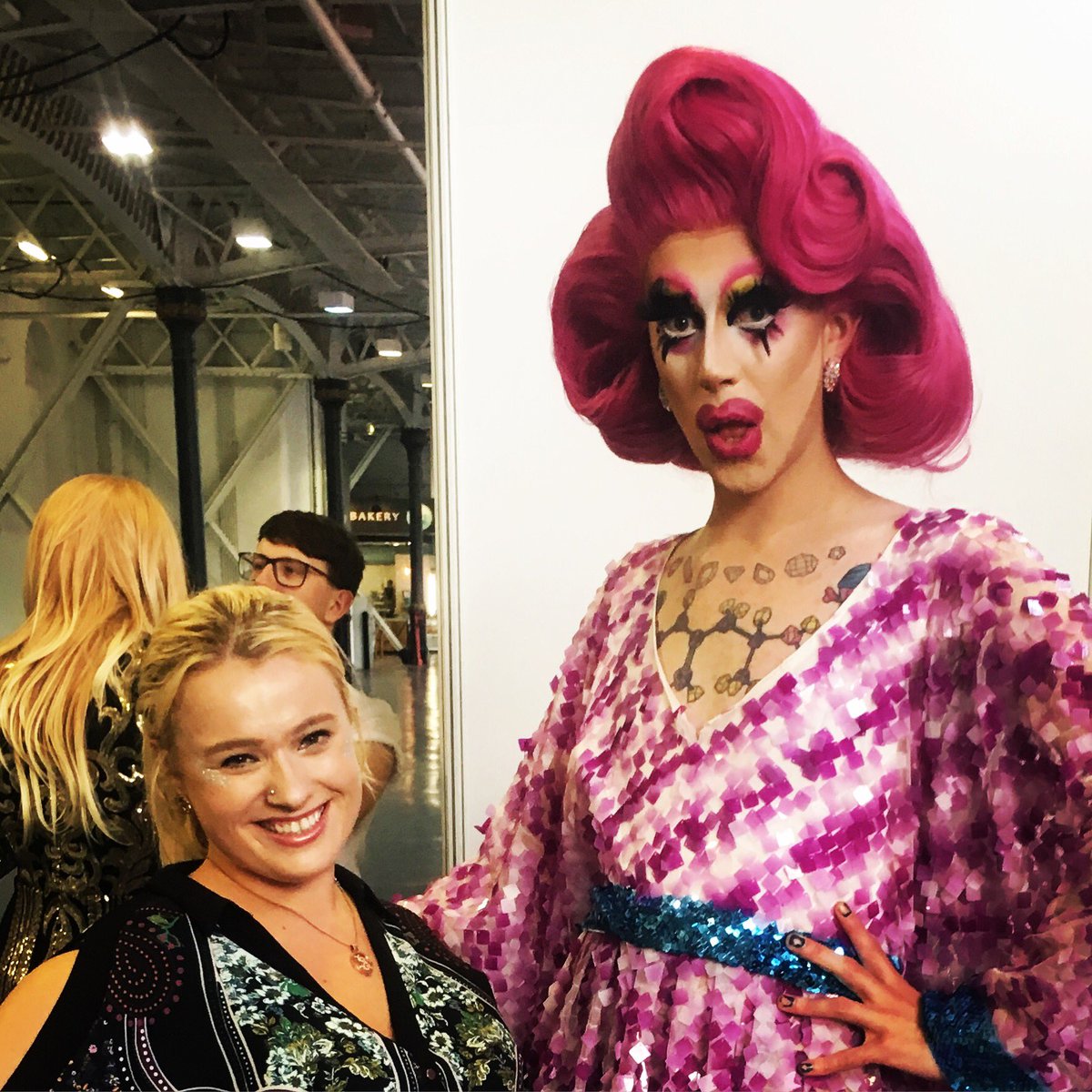 TheLauraButler1's tweet image. It was so Amazing to meet a couple of fierce British queens this weekend @internetchav