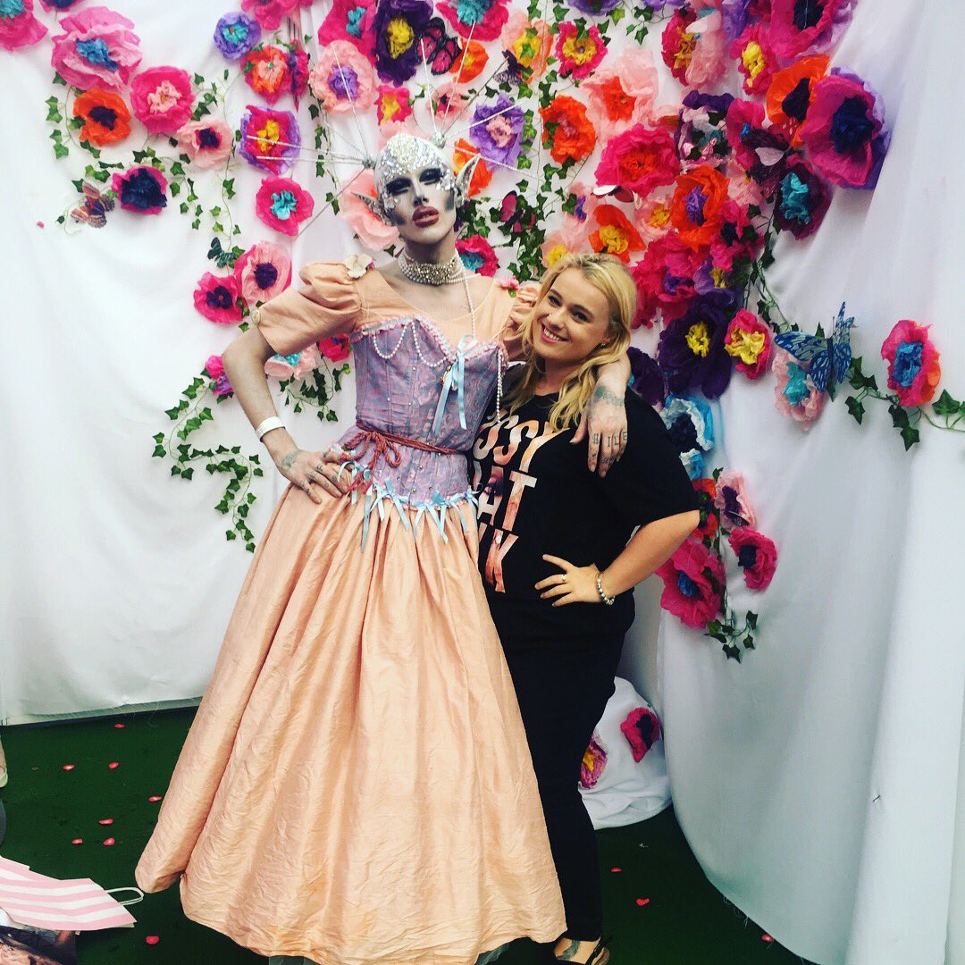 TheLauraButler1's tweet image. It was so Amazing to meet a couple of fierce British queens this weekend @internetchav