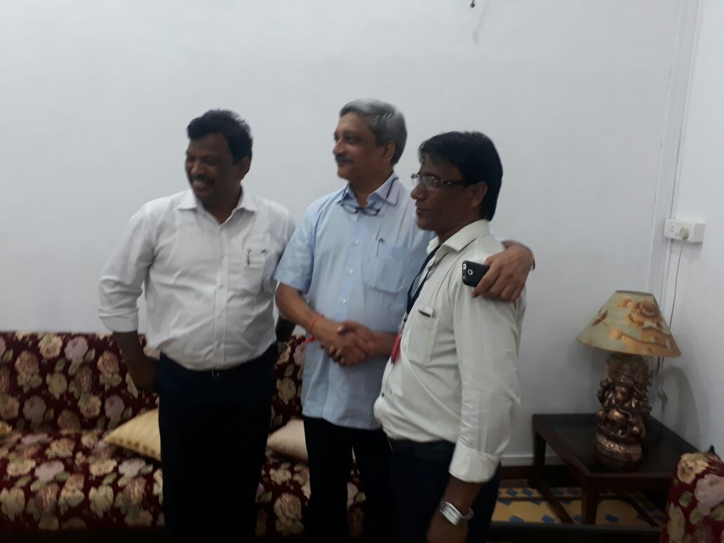 MichaelLobo76's tweet photo. Twin victories for us. Dattaprasad Dabolkar won Calangute ZP elections &amp; our CM @manoharparrikar won Panaji by-elections. Congrats to both. https://t.co/8N1MwKYrqo