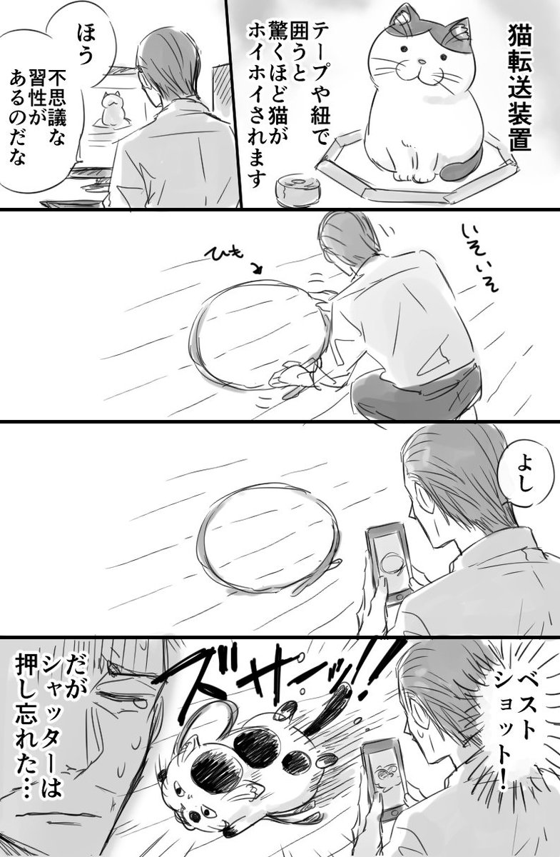 【猫漫画の番外編です】ベストショット 