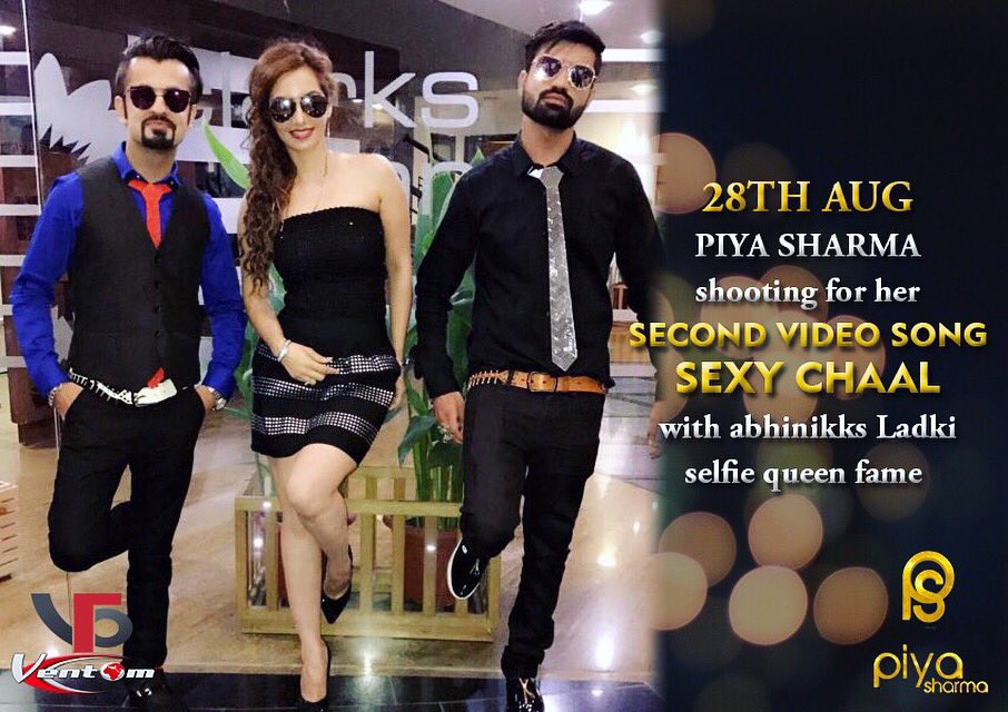 AnchorPiya's tweet photo. #SecondVideoSong #SexyChaal #AbhiNikks #VentomNetworks #ShankyRSGupta #CoActor Abhishek Mendiratta #Rocksnikks Bhavya Sandhu #SonaliKatyal https://t.co/cHjsaWXbFf