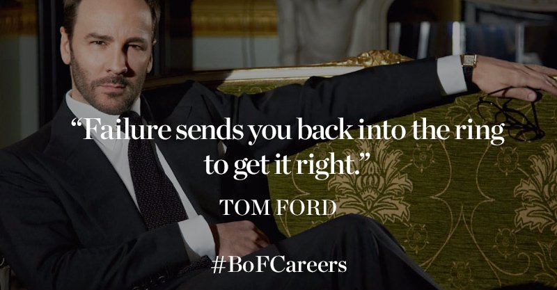 BoF's tweet photo. Today's #MondayMotivation comes from acclaimed designer @TOMFORD, who celebrated his birthday yesterday. https://t.co/gfdLOtYe9a https://t.co/ySulLZiJ5x