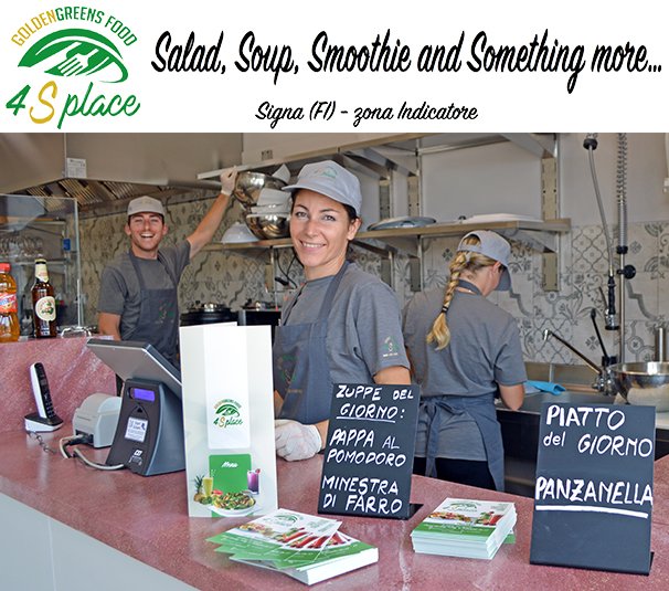 4Splace's tweet photo. 💚 #insalateria #fastfood #takeaway #insalate #centifughe #smoothie #yogurt #frullati #pranzo #cena #aperitivo #firenze #signa #indicatore https://t.co/UNKFyhY3SI