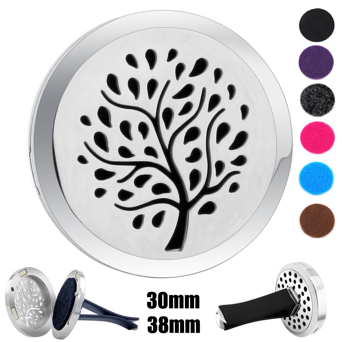 SakruaLuo's tweet photo. https://t.co/SFS7L5u0wN
Silver Tree design Magnet Diffuser 316 Stainless Steel Car Aroma Locket Free Pads Essential Oil Car Diffuser Lockets https://t.co/4OlX9PG7pG