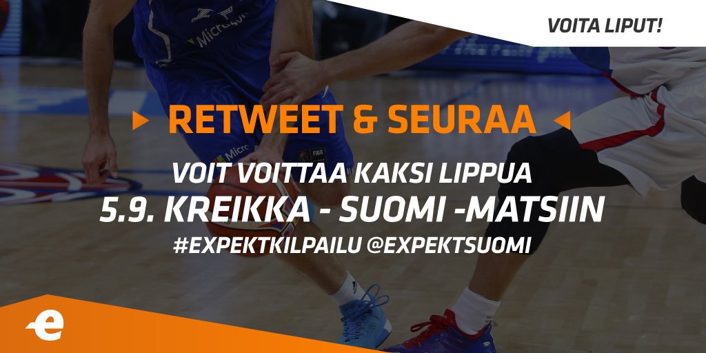 new_expekt's tweet photo. Voita liput kaverin kanssa Susijengin matsiin!
Osallistu: RT &amp; Seuraa | Arvonta Klo 22
#Susijengi #emkoris #Betsit #ExpektKilpailu https://t.co/aKTzsgJv8Q