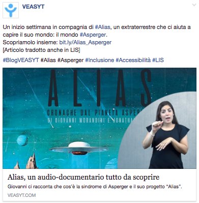 veasyt's tweet photo. @GiovanniMorand2 di @CaFoscari parla del mondo #Asperger.
Su #BlogVEASYT, anche in #LIS: https://t.co/VPFNGMqWTk
@Radio3tweet @CFSostenibile https://t.co/fvSpKsysWE