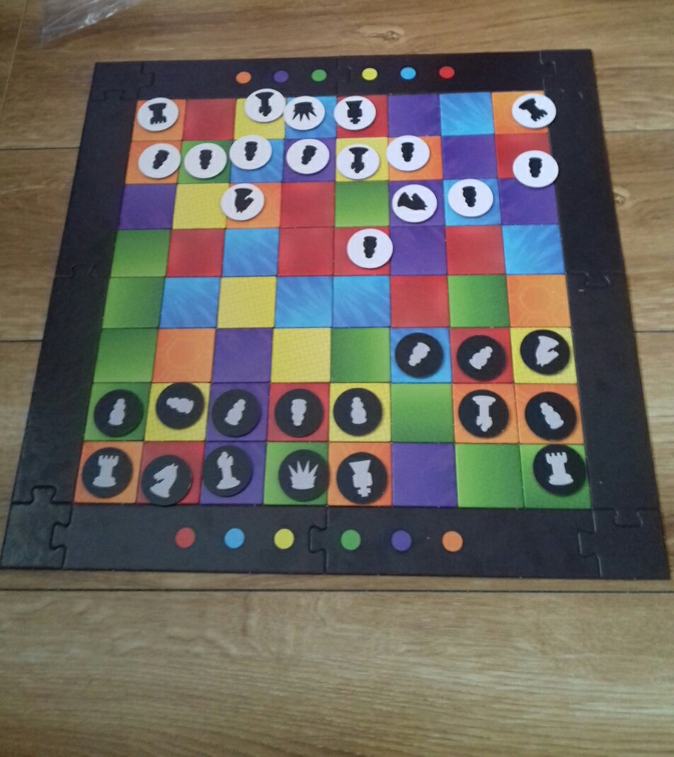 AmazingUmbrella's tweet photo. Still playing #ColourChess this morning -very fun game ☺☺ #mindSportsOlympiad https://t.co/q7EO4ANSRU