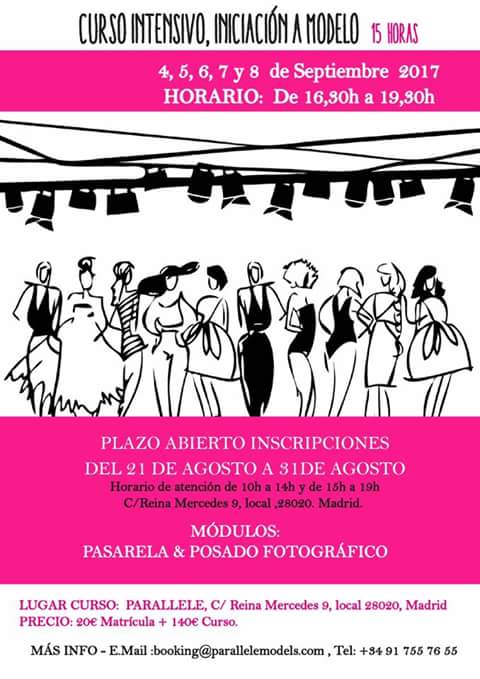 Inscripciones hasta el jueves!! #cursointensivo  #iniciacionModelo#mixto #parallele