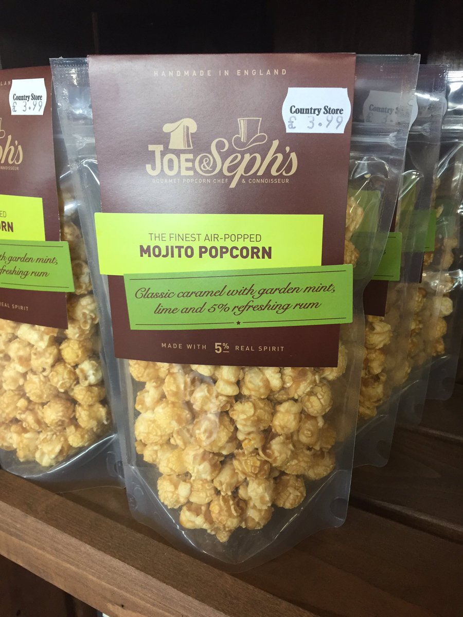 shedderly's tweet photo. Popcorn buying for the farm shop, great innovative flavours.. https://t.co/dVyODftpnE