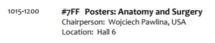 anat_soc's tweet photo. We are also looking forward to #7FF Posters: Anatomy and Surgery tomorrow #AMEE2017 #anatomyed #anatomy #meded https://t.co/Ue5FSAs0aH