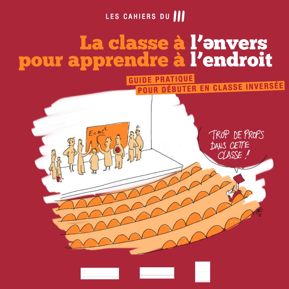 BrigittePierrat's tweet photo. Vous débutez en #ClasseInversée ? Consultez vite le guide pratique @mlebrun2 &amp; J. Lecoq en téléchargement libre https://t.co/7cOr8ChglO https://t.co/7A9ReMTYqN