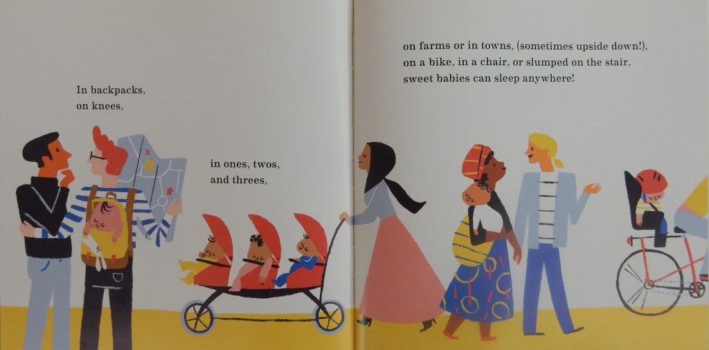 JillBennett18's tweet photo. Did you know #Babiescansleepanywhere? @AbramsChronicle an inclusive #LisaWheeler @CarolinaBuzio #picturebook 👶🏽📘 https://t.co/LaeEyESP4M https://t.co/WXN9Dh8BCK