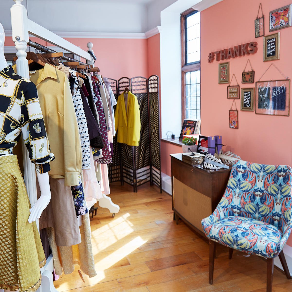 LibertyLondon's tweet photo. Visit the @maryportas charity boutique with a difference until 31st Aug! Helping to support @savechildrenuk. Read: https://t.co/bvglWvPOrO https://t.co/cIvkaQbNKh