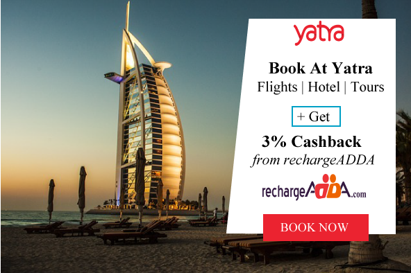 rechargeadda's tweet photo. Availed #YatraOffers while Booking Flight and Hotel at @YatraOfficial ?
BOOK NOW --> https://t.co/0ZJbIaFuKd
#FlightBooking #HotelBooking https://t.co/Tq03NczTgF