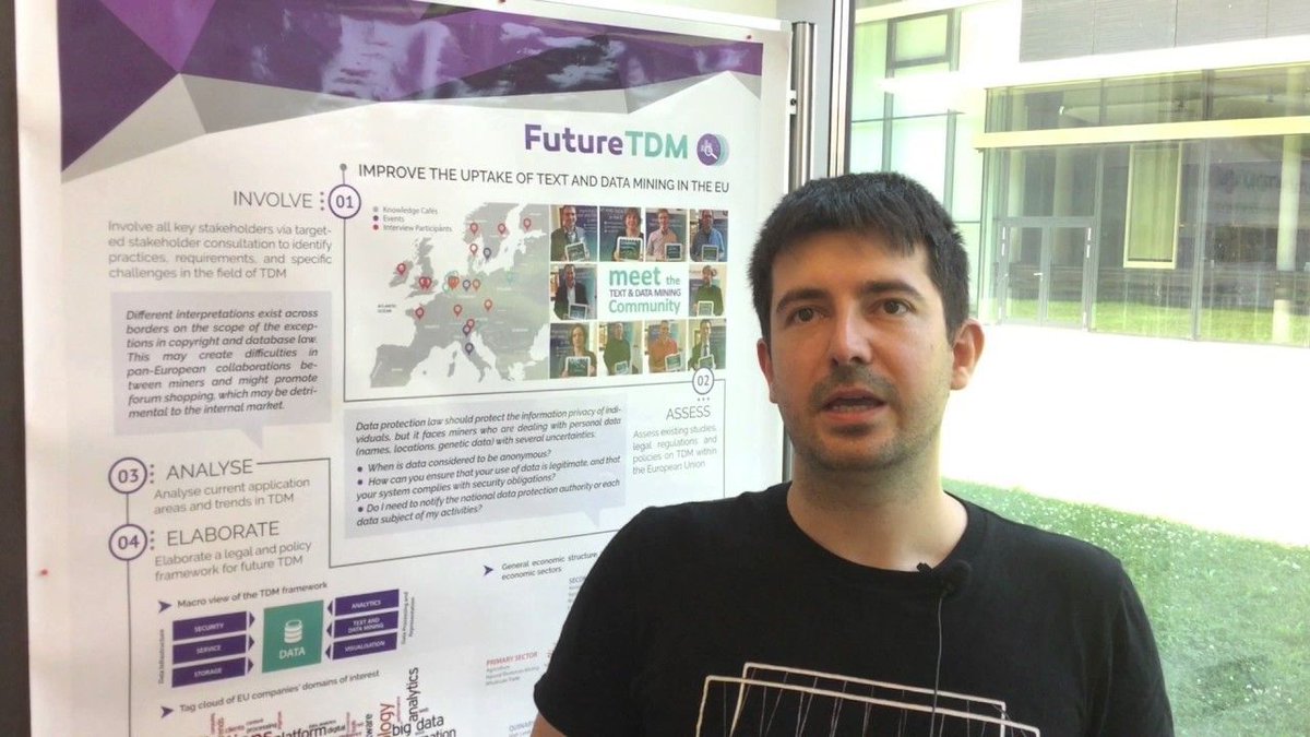 FutureTDM's tweet photo. .@ziorufus talks about how ALCIDE platform helped improve #TDM uptake https://t.co/WDqt6mQ47P #textmining #humanities #datamining #FutureTDM https://t.co/nzchDEuGC9