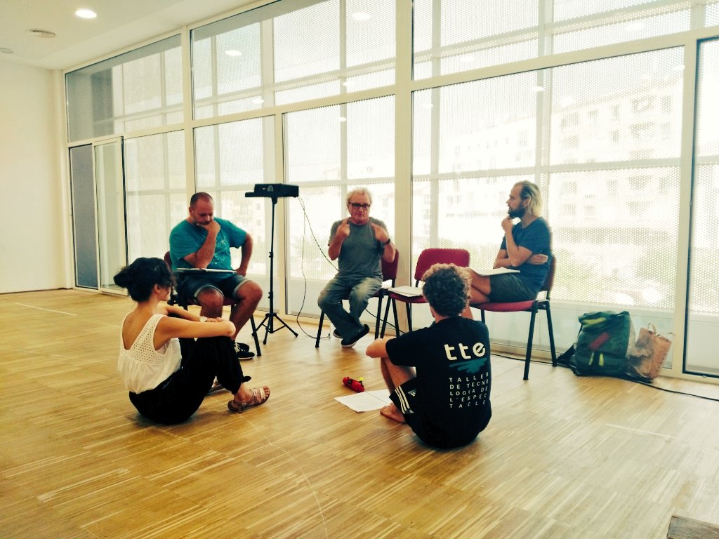 Segona i darrera fase d'assajos a #AuditoriFerreries. Dia 24 de setembre serem a la <a href="/FiraB_IEB/">Fira B!</a>!