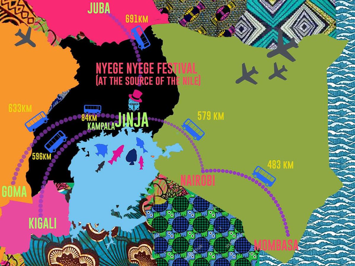 EDXTravel's tweet photo. Uganda-s biggest event is here! 300 artists, 4days of non-stop #NyegeNyege - the feeling of a sudden uncontrollable urge to dance #NNIMF17 https://t.co/UoyTvUGRHW