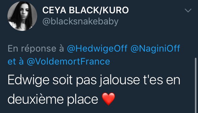 HedwigeOff's tweet photo. Je le dis une bonne fois pour toutes, c'est HEDWIGE pas Edwige !
C'est qui ces gens qui savent pas écrire sérieux https://t.co/ZE2JU9522C