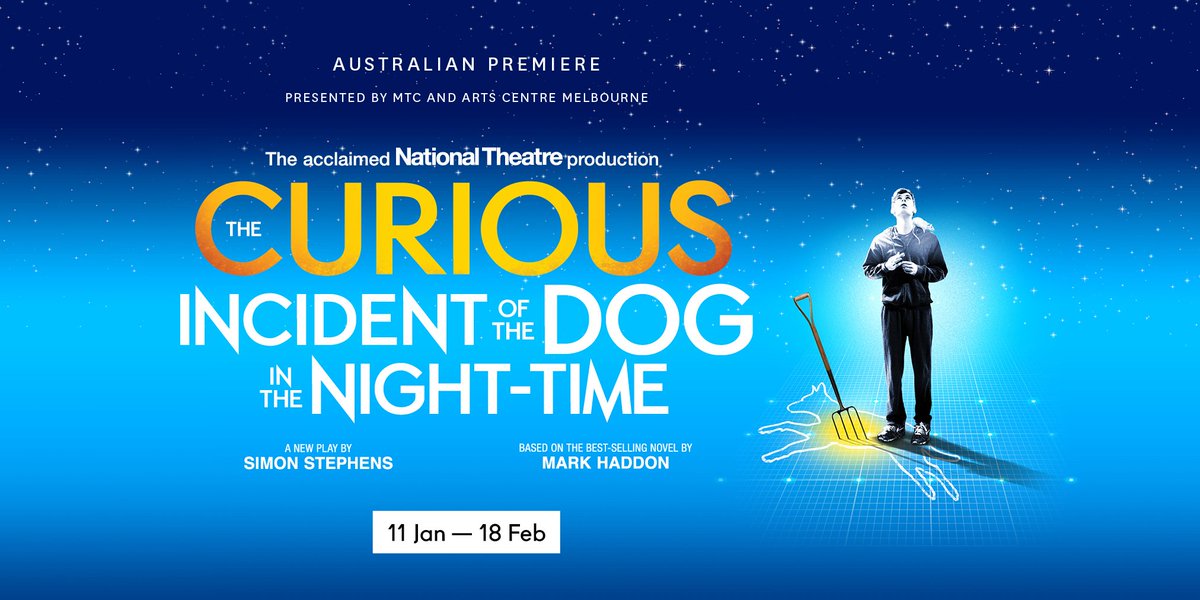 MelbTheatreCo's tweet photo. Thrilled to present the Aus premiere of @NationalTheatre's #CuriousIncident with @artscentremelb! #MelbTheatre2018 https://t.co/y7HZpkYHKb https://t.co/lysmfAmzum