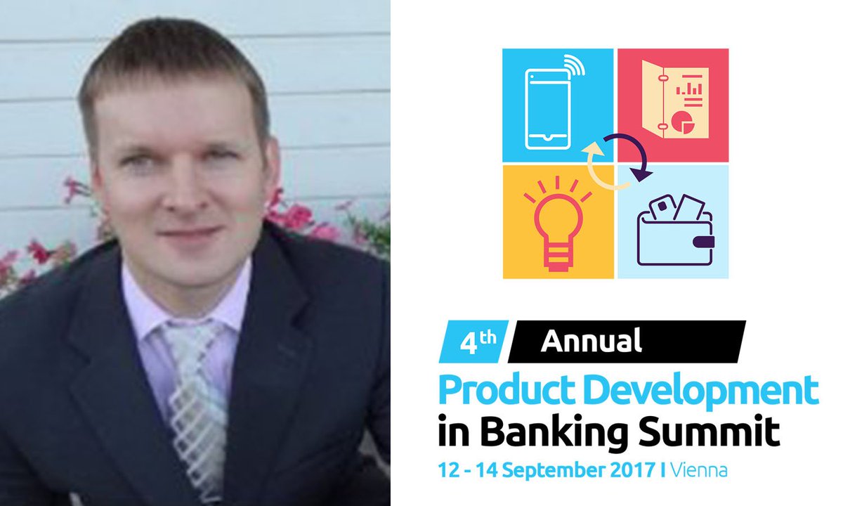 AllanLloyds's tweet photo. Interview with Mihkel MANDRE from #Swedbank #ProductDevBanking, 12-14 Sep. #Vienna #banking #AI #Fintech #innovation https://t.co/eSlGrHBdVj https://t.co/w2iyMsICF2