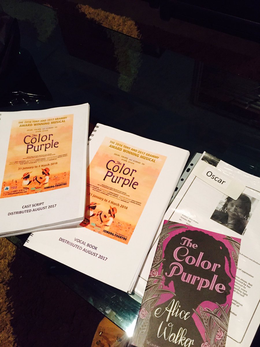 OscarBDance's tweet photo. Finally got my copie ( The Color Pirple) https://t.co/xBi4wJph4q