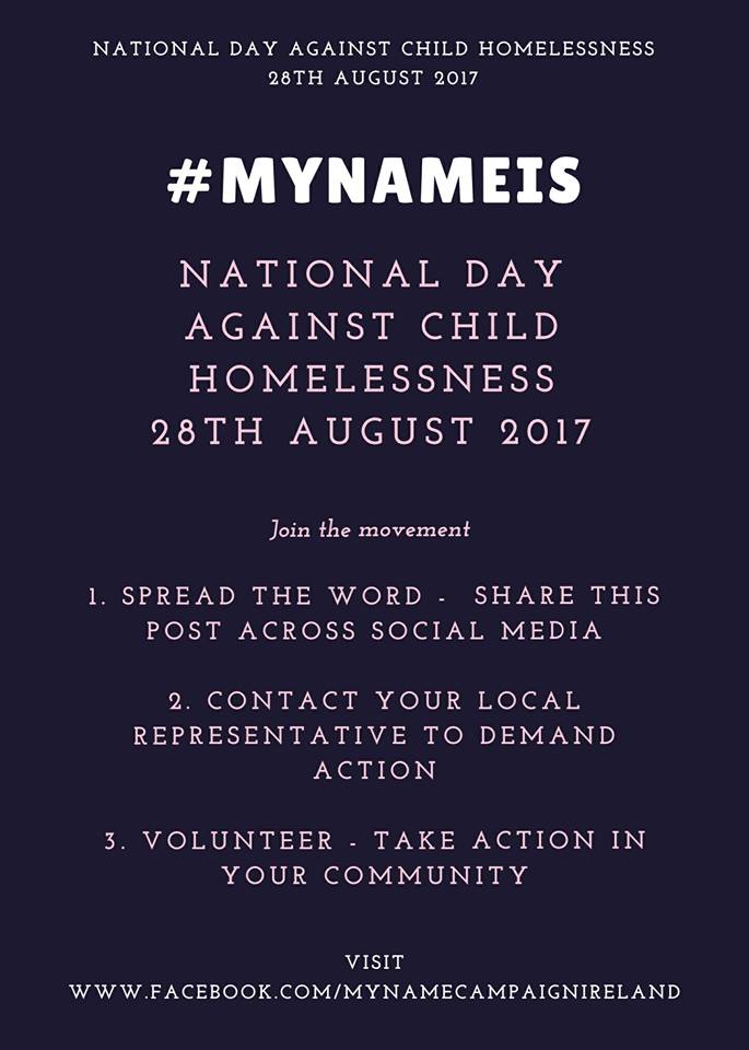 Tangiblemag's tweet image. Call to action from #MyNameIs @MyNameCampaign to tackle child #homelessness.