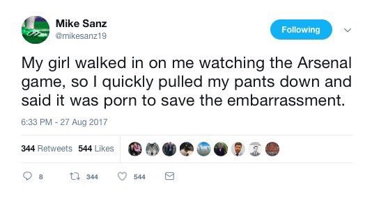 GoalAdviser's tweet photo. Tweet of the weekend 😂 https://t.co/I7YZlg7wus