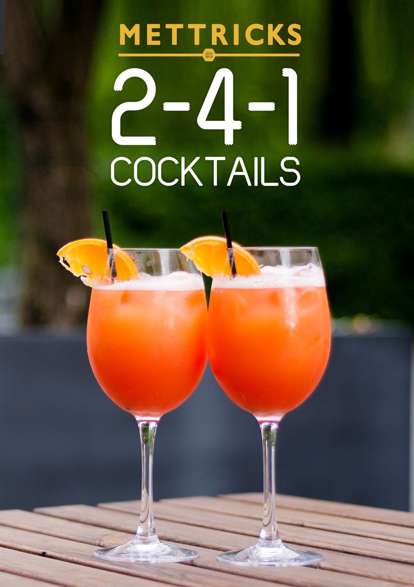 BANK HOLIDAY MONDAY - All Mettricks stores open as normal today. Smoothies, milkshakes, cold brew, cocktails...Enjoy the sun Southampton : )