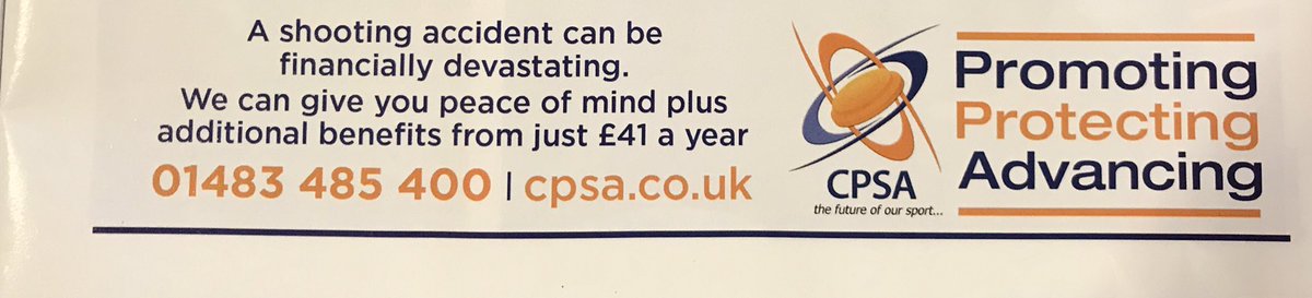 brookbanksg's tweet photo. Valid @CPSAuk members only enjoy our registered competitions 👍🔫 What's #competent ? #experienced #safe @ClayShootingMag https://t.co/deUWf9BWDW