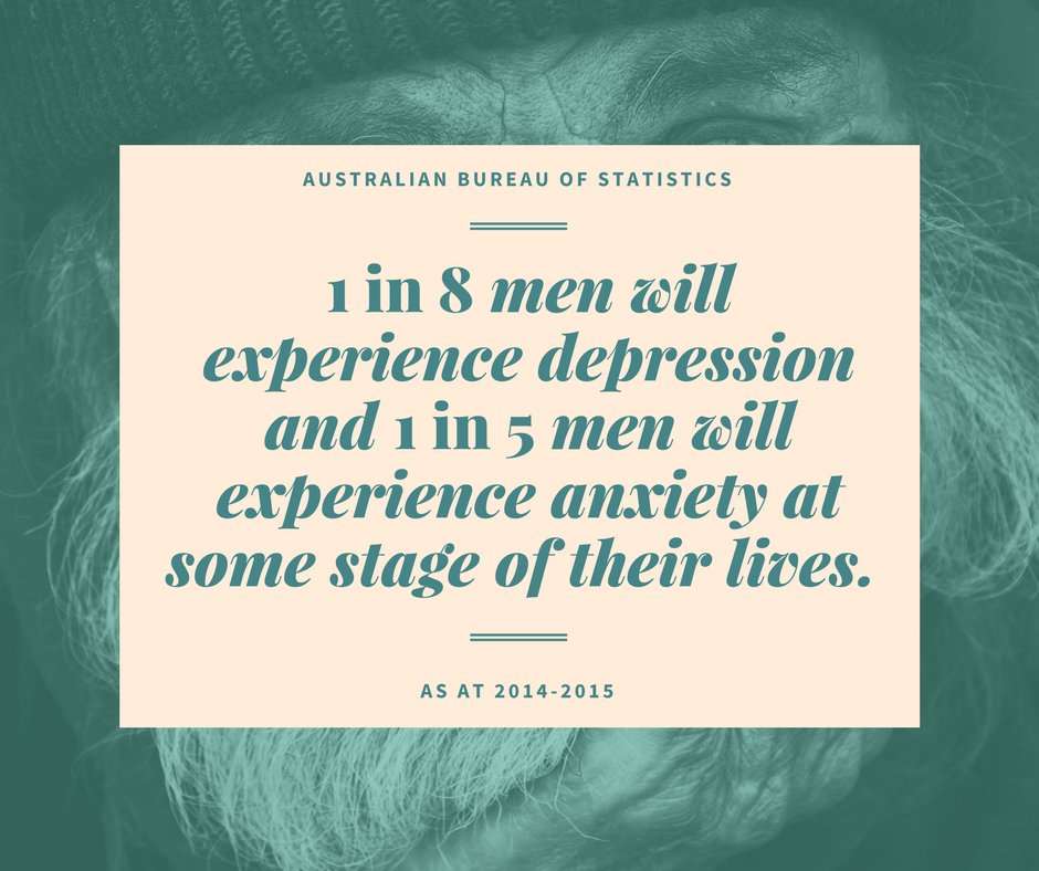 BehindMindBlog's tweet photo. This one is for all you blokes out there! Mental illness can strike even the 'toughest' of blokes. Visit  https://t.co/6U0WudNzNy for more!! https://t.co/rZbLiuZb7w