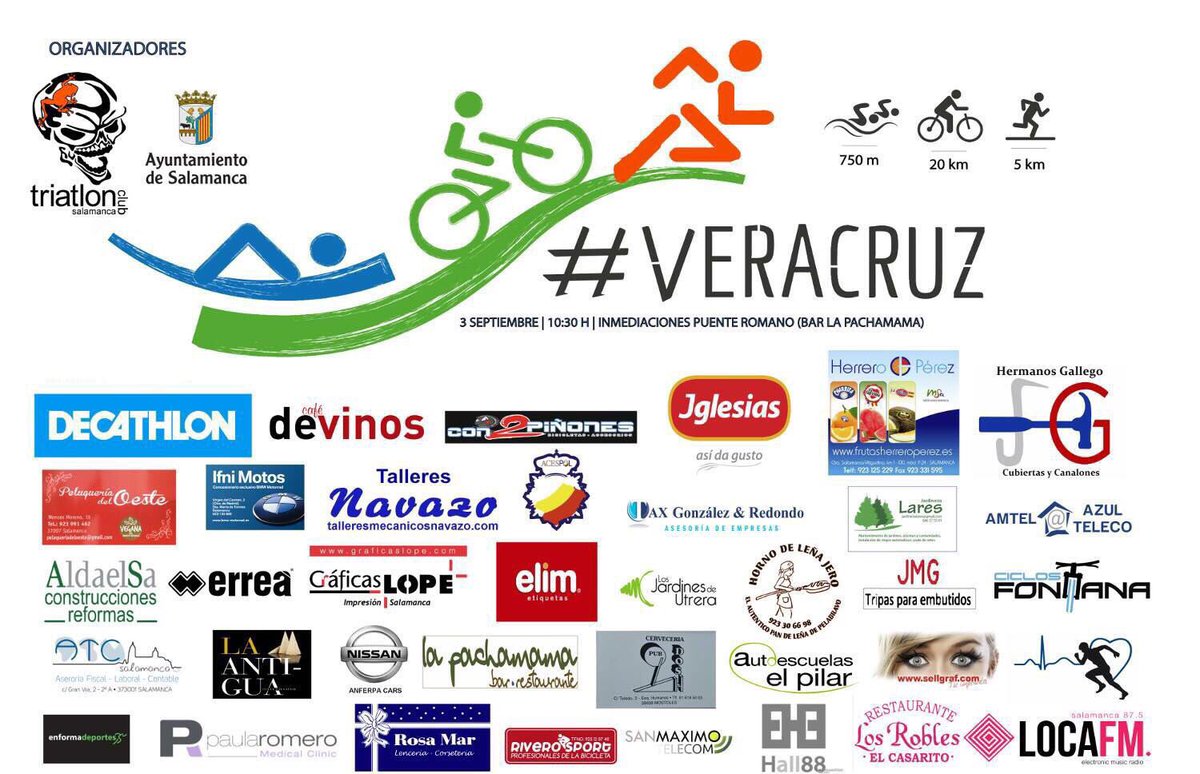 quesoslaantigua's tweet photo. ¿Te atreves? El domingo triatlon #Veracruz @SalamancaTri https://t.co/M8VCvIaPef