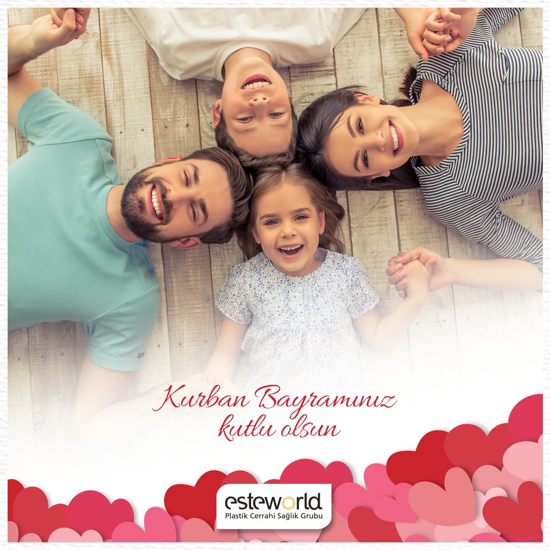 Bayramın güzelliği, sevdiklerimizle birlikte olmaktan gelir.
Mutlu bayramlar dileriz.

#Esteworld #KurbanBayramı #Bayram