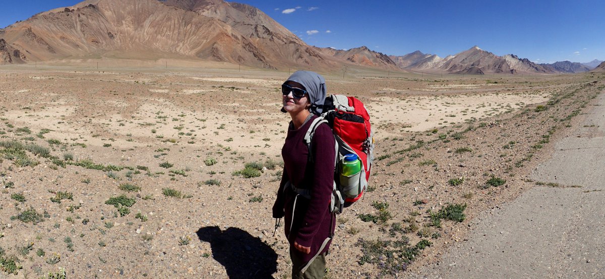 After 4,800 miles, <a href="/PaulSalopek/">Paul Salopek</a> reaches Milestone 49, in the Pamir Mountains, Tajikistan nationalgeographic.org/projects/out-o…