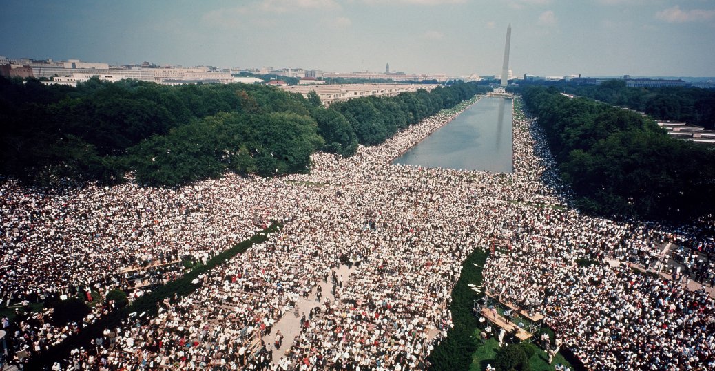 womensmarch's tweet image. 54 years ago today, MLK delivered his “I Have a Dream” speech to more than 200,000 people at the March on Washington for Jobs and Freedom.